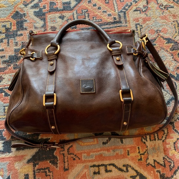 Dooney and Bourke Florentine Large Satchel - Picture 1 of 13